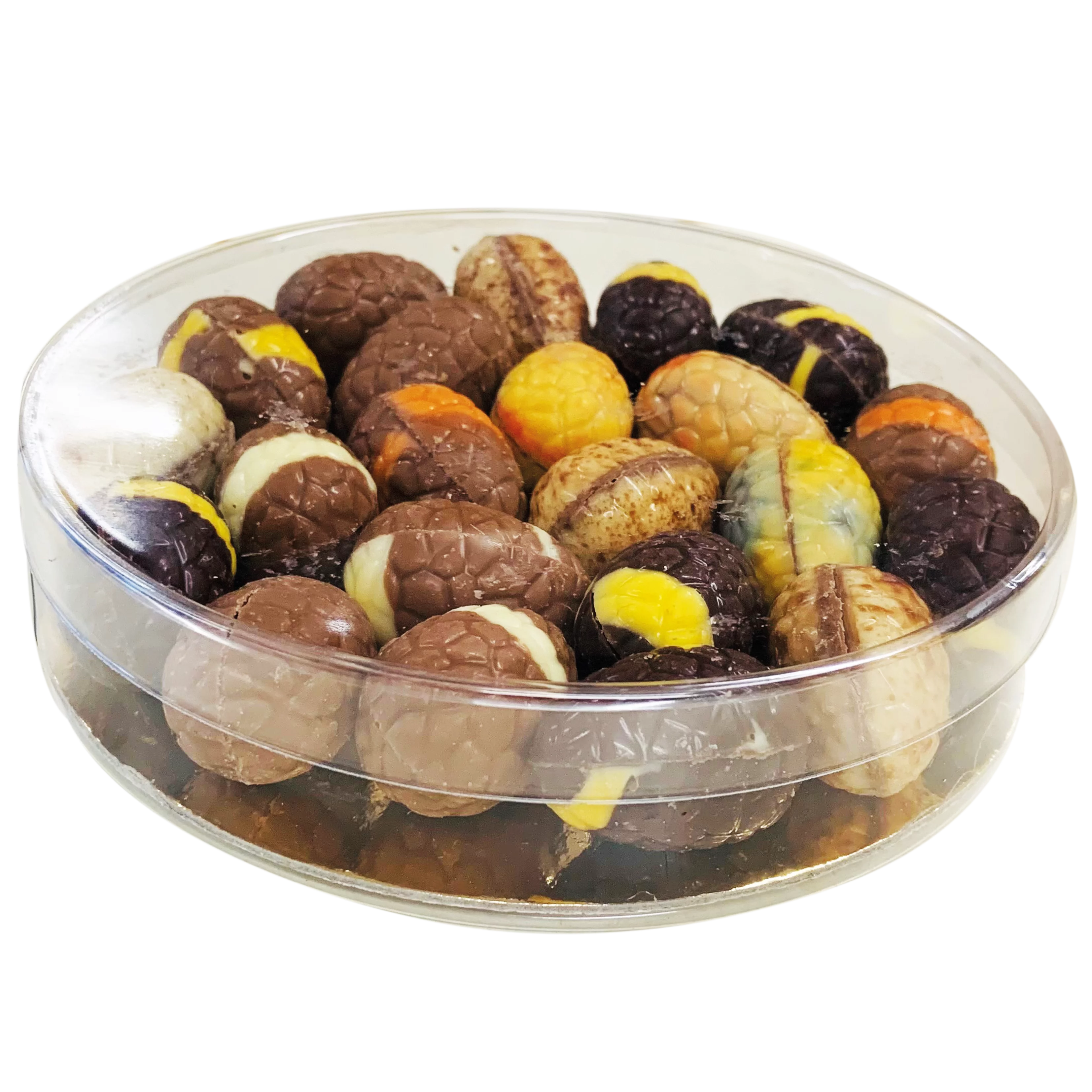 Paas chocolade, paas eieren, praline, paas chocolade met een logo, Pasen