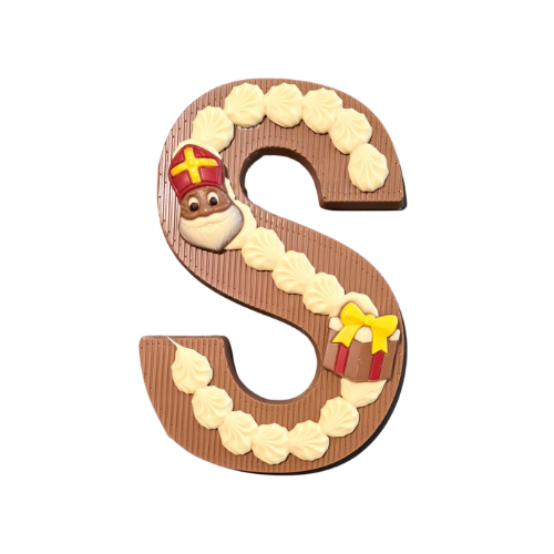 Chocolade letter, Sinterklaas, luxe letter