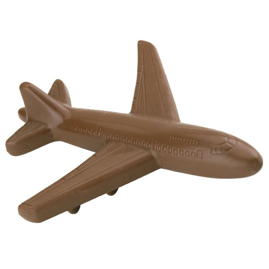 Vliegtuig Boeing 747 van chocolade