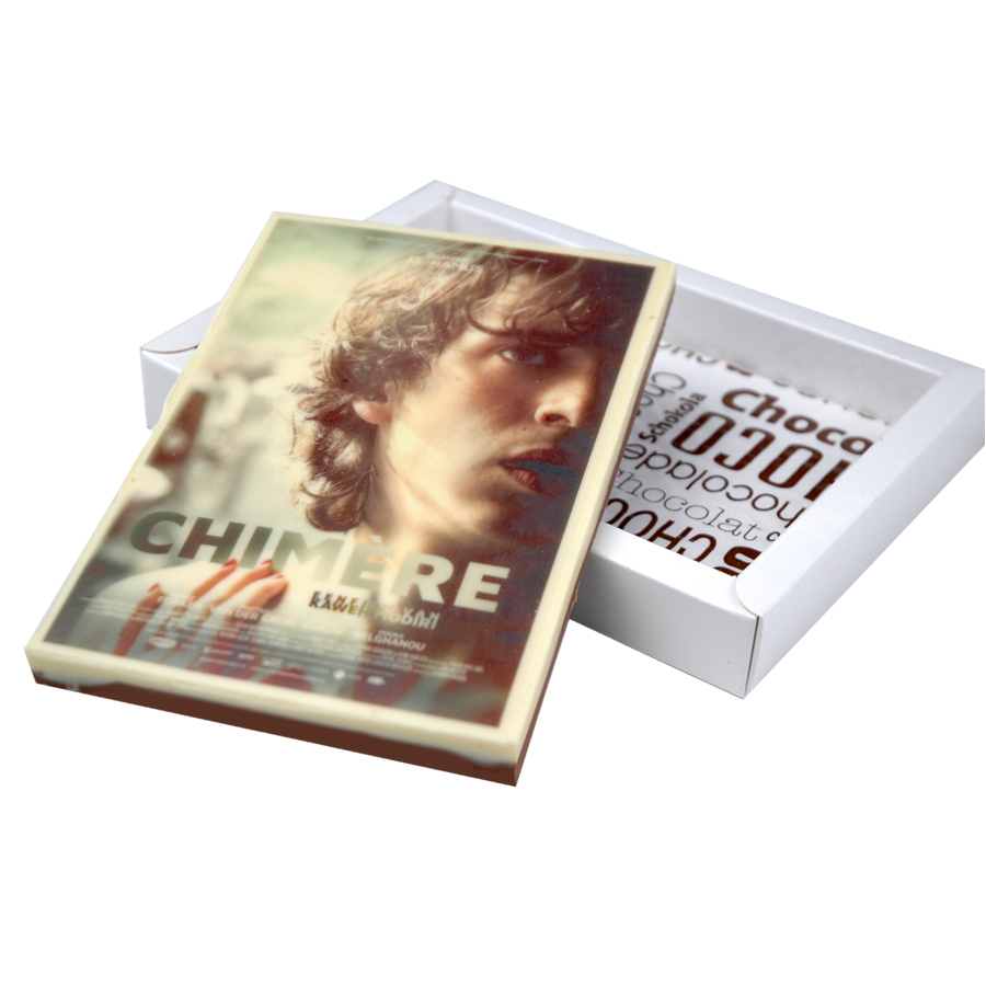 chocolade fotoplaat