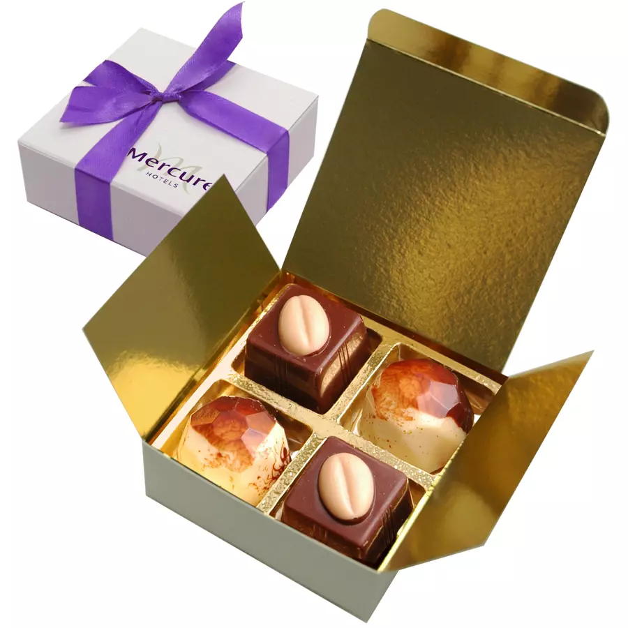 Mercure doosje 4 bonbons