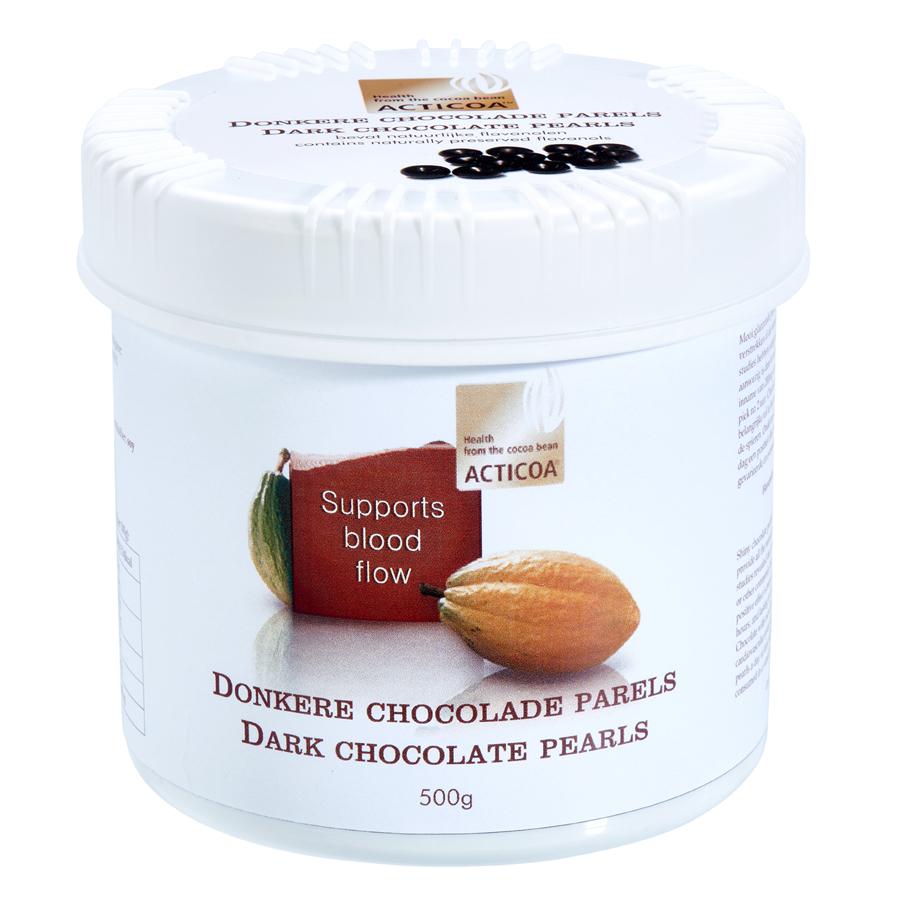 Acticoa™ gezonde chocolade parels PUUR 500 gram