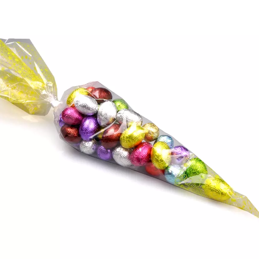Puntzak met 350 gram eitjes