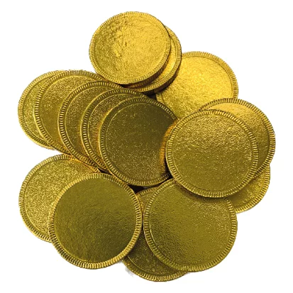 Gouden Chocolade Munten met Sinterklaas opdruk