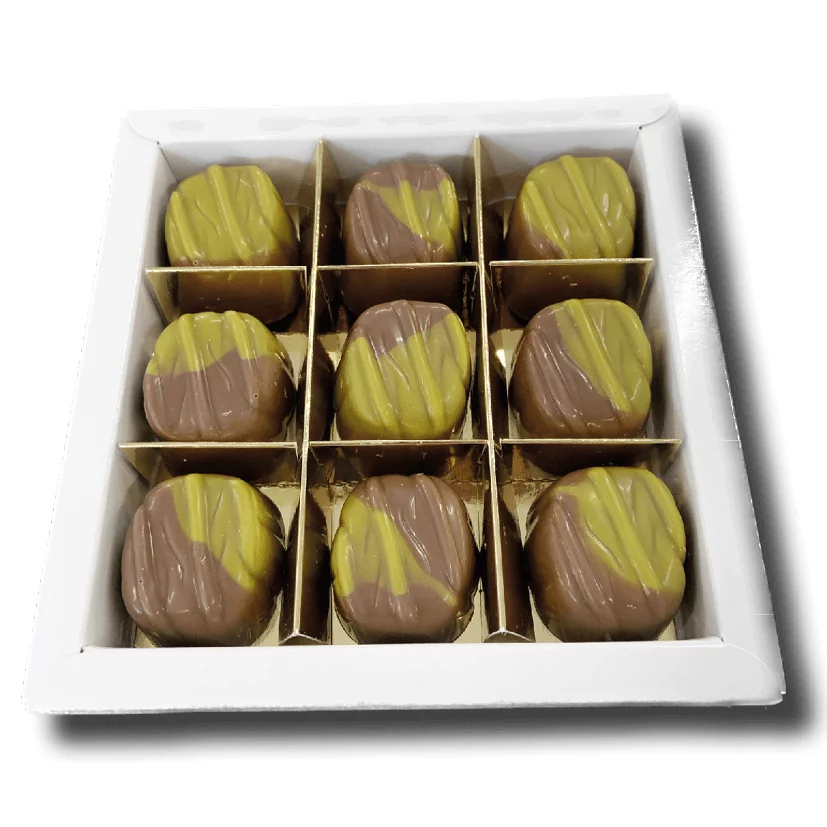 9 DUBAI bonbons in geschenkdoos - inclusief banderol