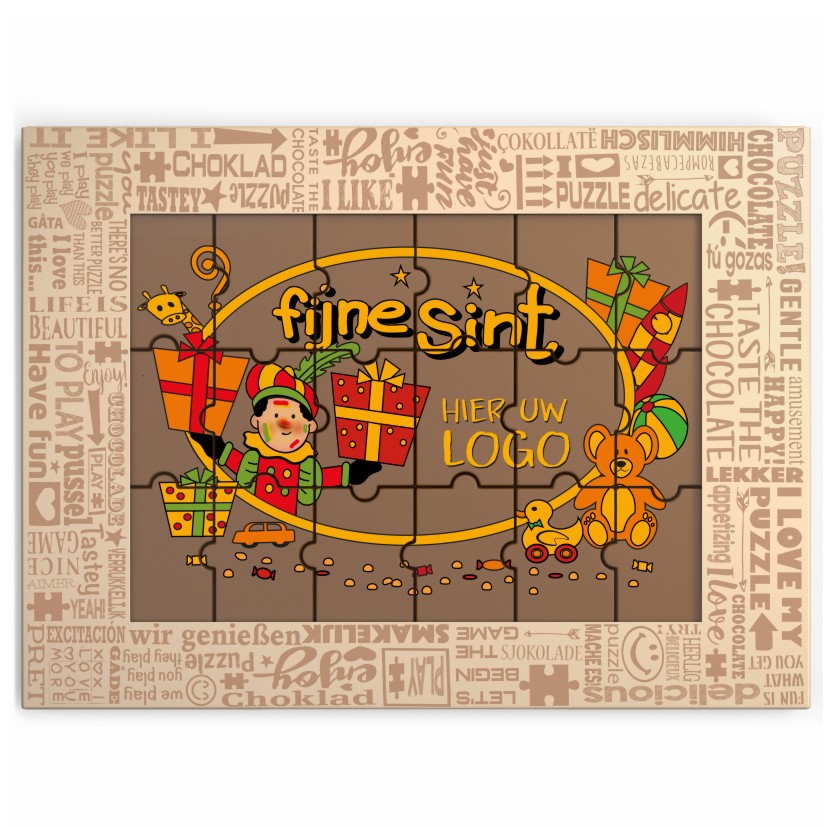 chocolade tablet, sinterklaas