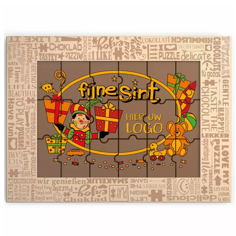 chocolade tablet, sinterklaas