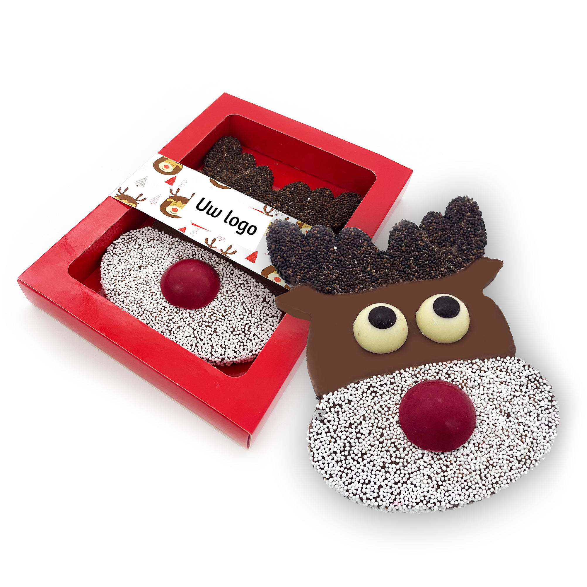 chocolade rendier, Happy truffel