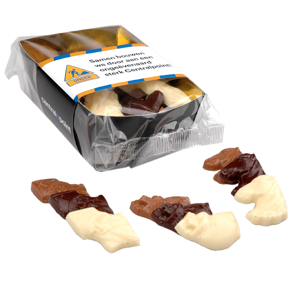 SintSintchocolaatjes in bakje