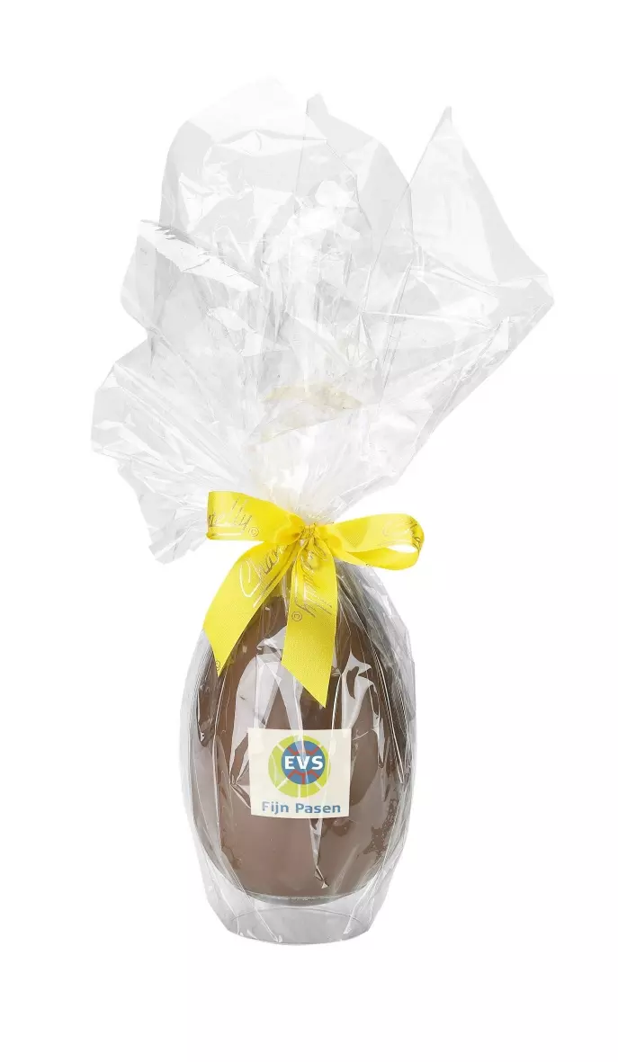 Chocolade Paasei 15 cm gevuld