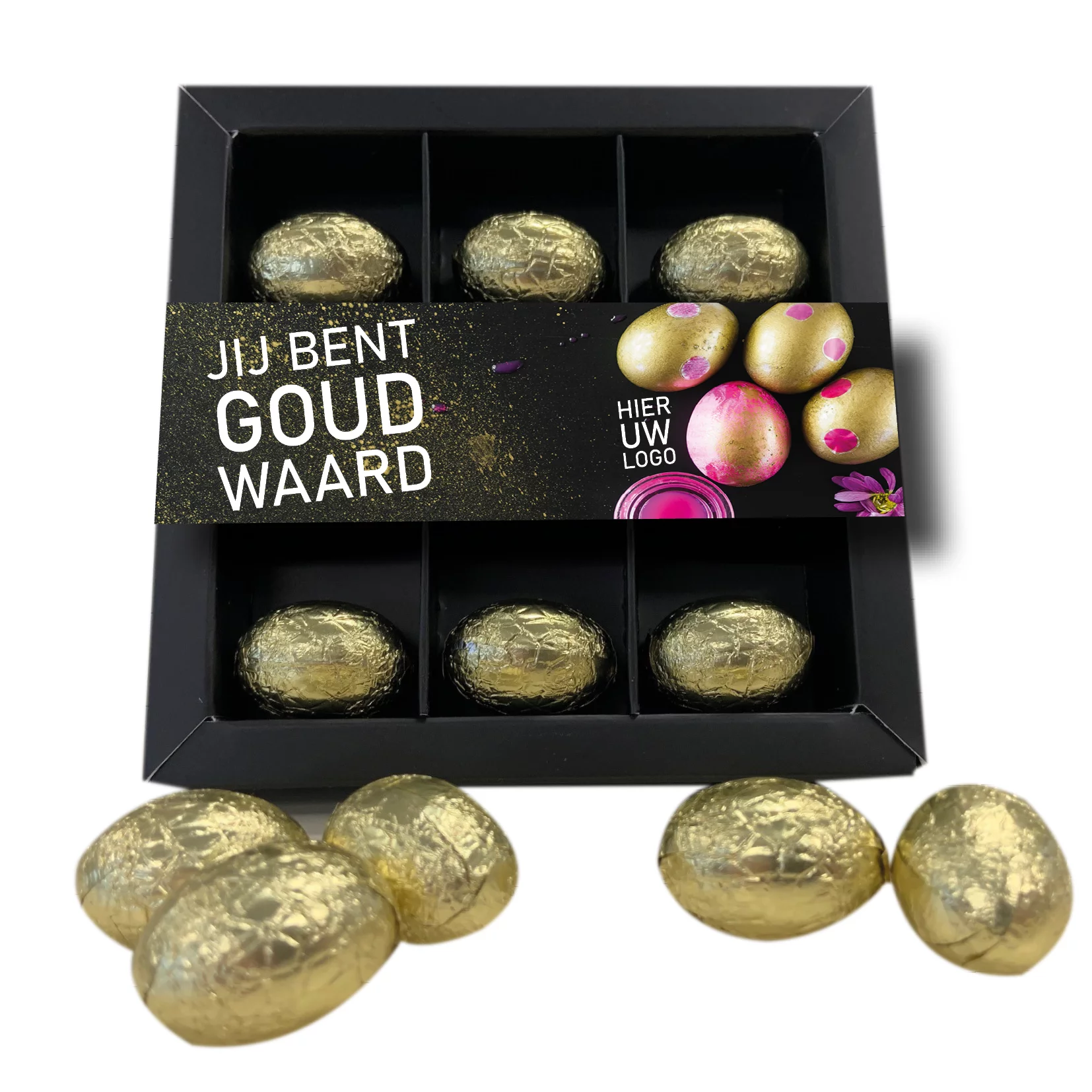 zwarte doosjes met gouden eitjes4