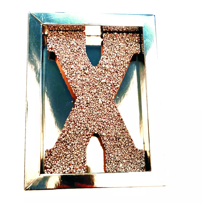 Chocoladeletter X-mas