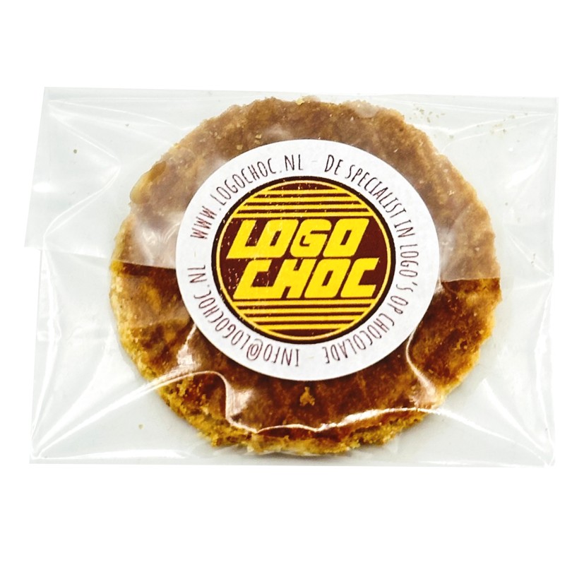 Stroopwafels met logosticker - klein 1
