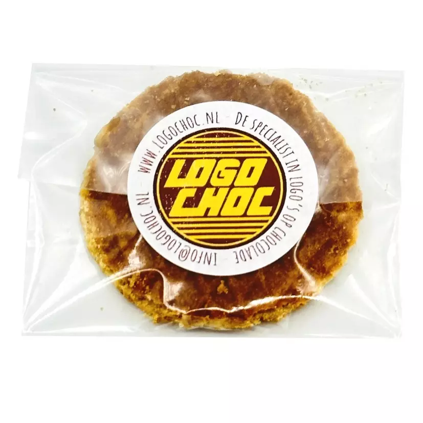 Stroopwafels met logosticker - klein 1