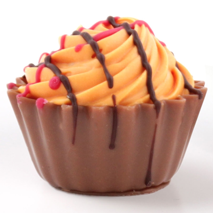 Choco Cupcakes Oranje per kg.