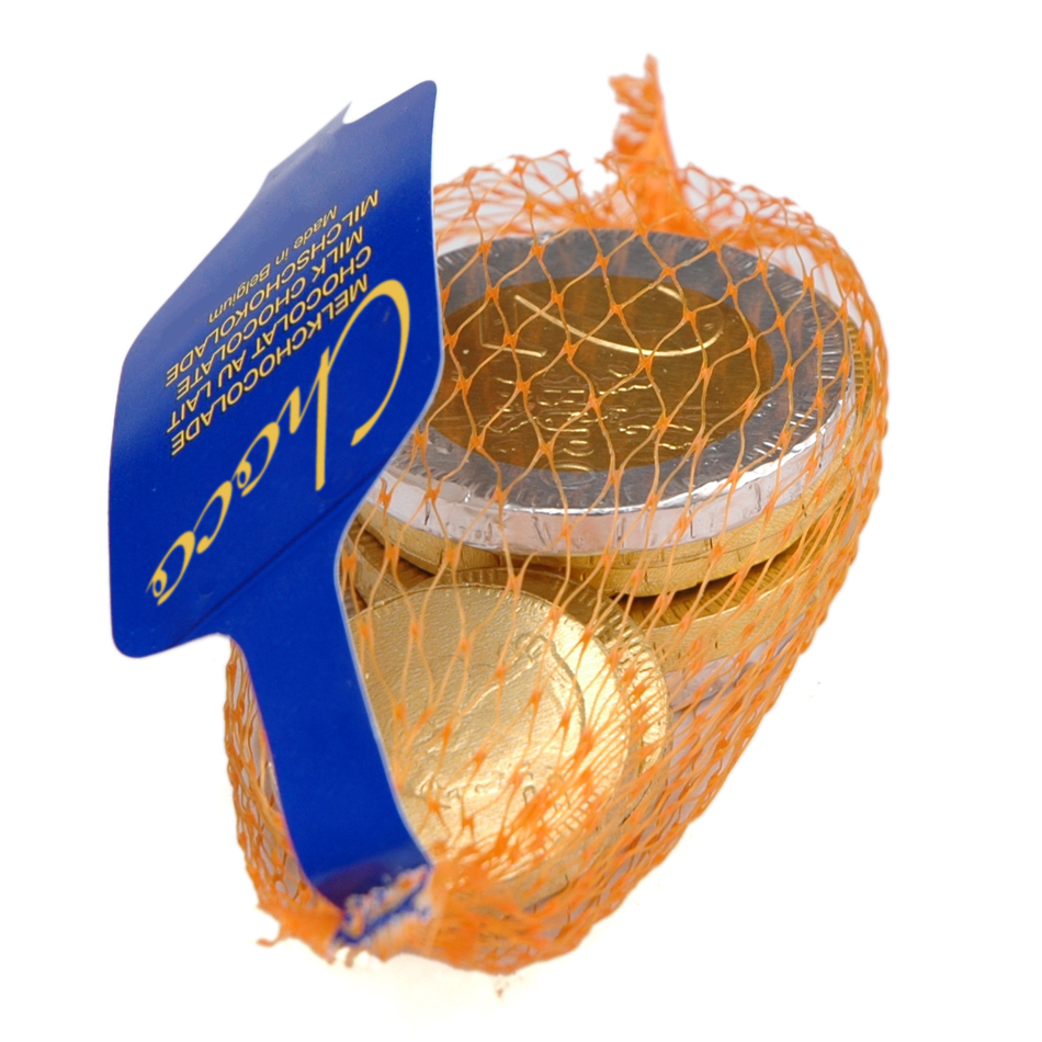 Chocolade munten zakje 30 gram