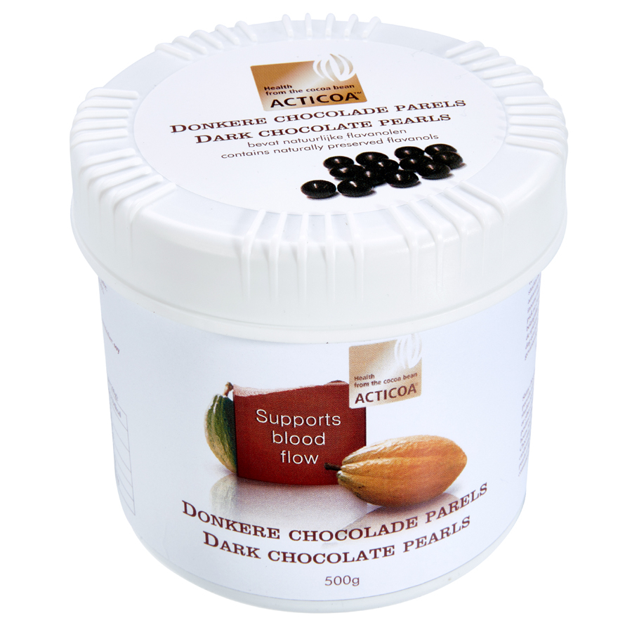 Acticoa™ gezonde chocolade parels PUUR 500 gram