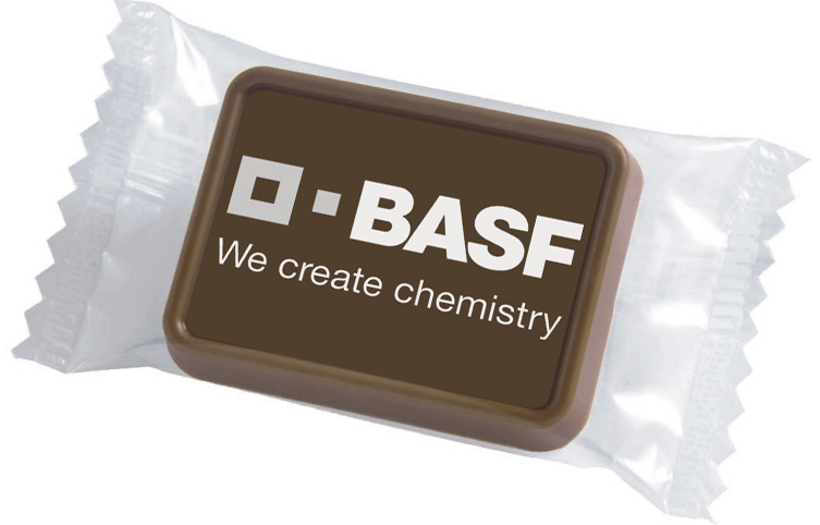 BASF logochocolaatje melk