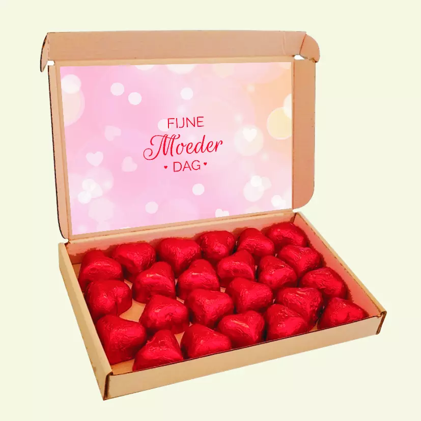 hartjes bonbons, valentijn, moederdag