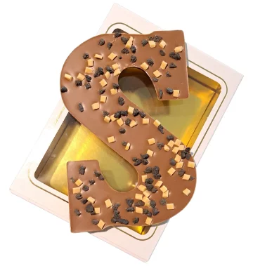 Chocolade letter, Sinterklaas, luxe letter