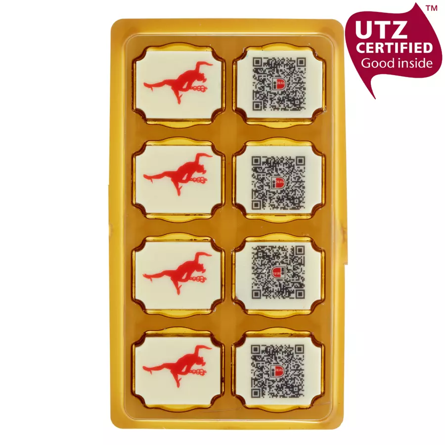 logo bonbons in blisterdoosje