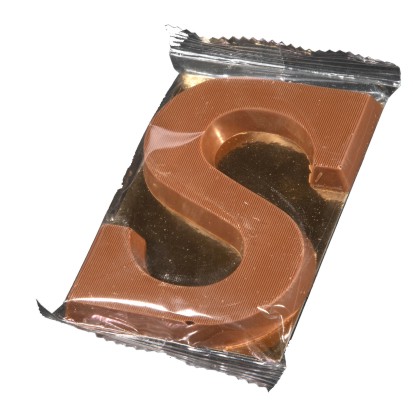 Chocoladeletter S 75 gram