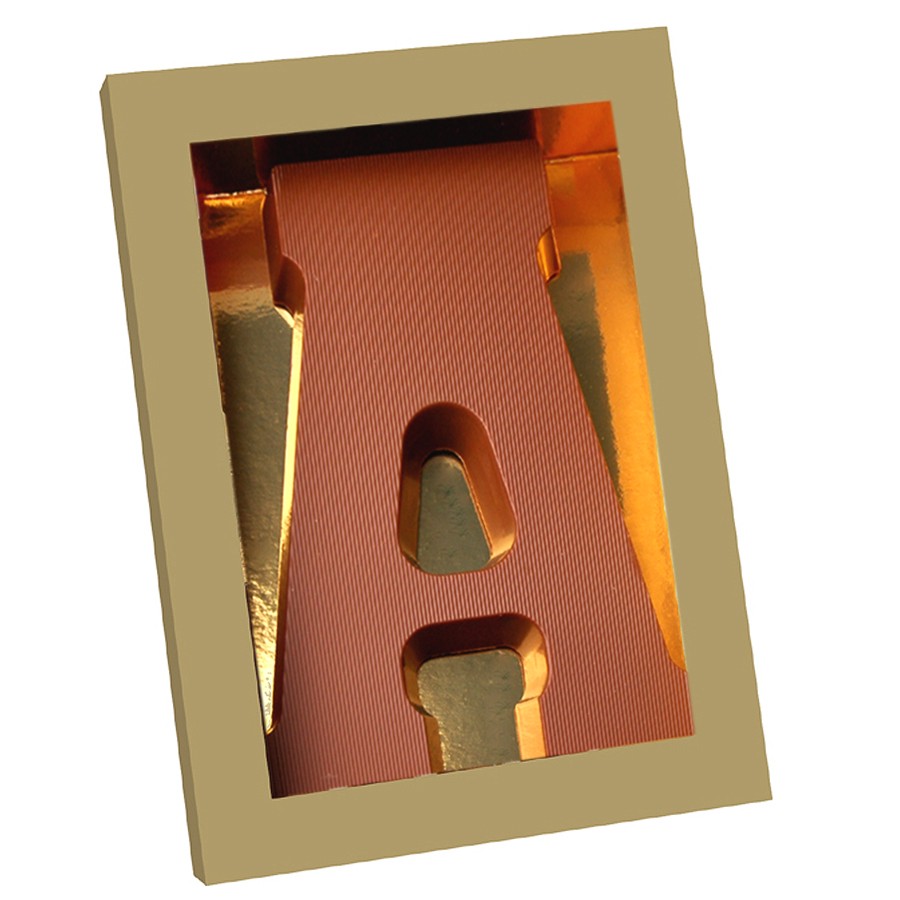 Chocoladeletter 200 gram A t/m Z Chocoladeletter 200 gram A t/m Z