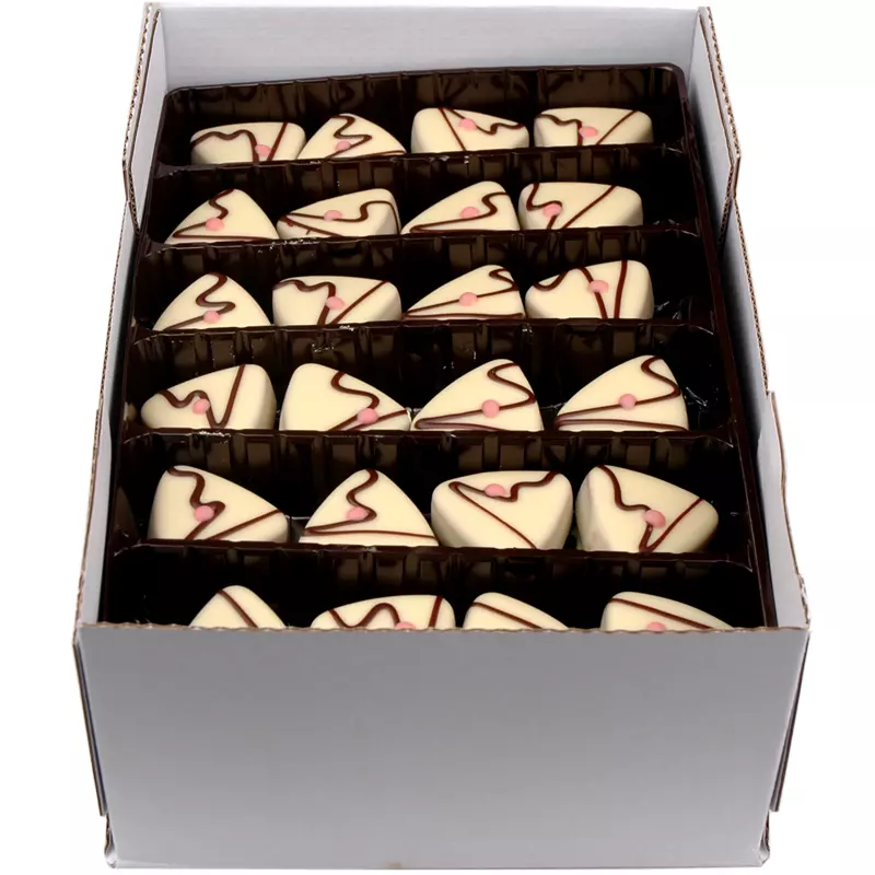 Luxe pralines Wit Aardbei