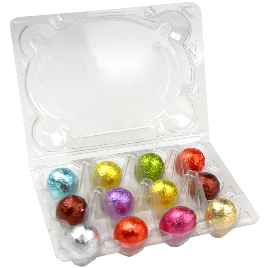 ransparante eierdoos 12 eitjes