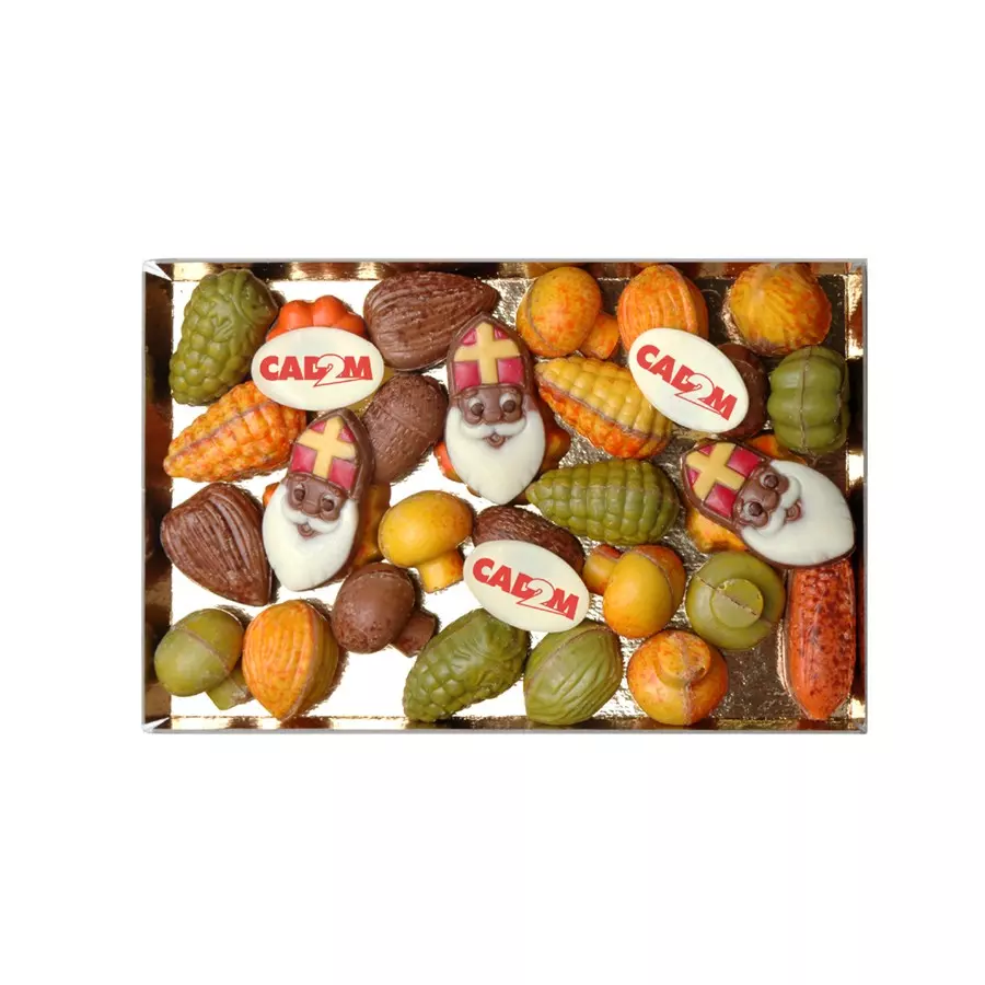 Doos 500 gr. Sinterklaas chocolade