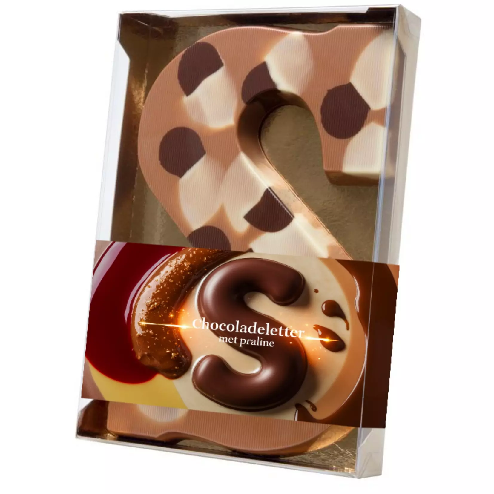 praline letter s, sinterklaas