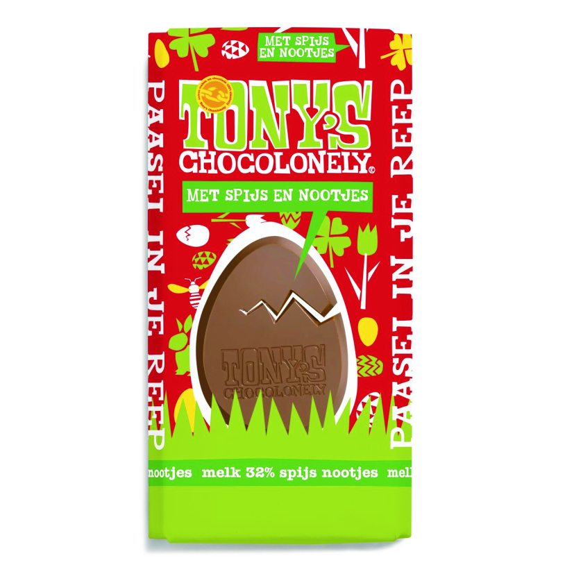 Tony's chocolonely paaseireep