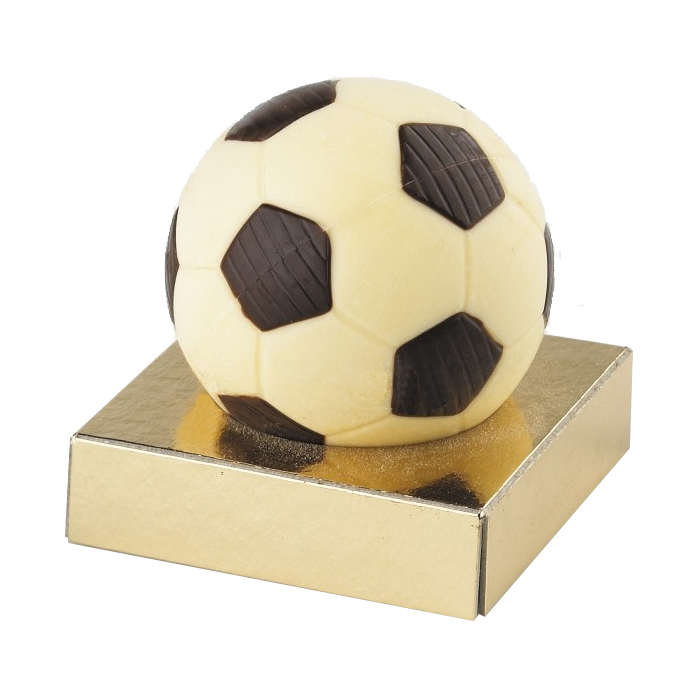 Voetbal 7 cm in geschenkdoos