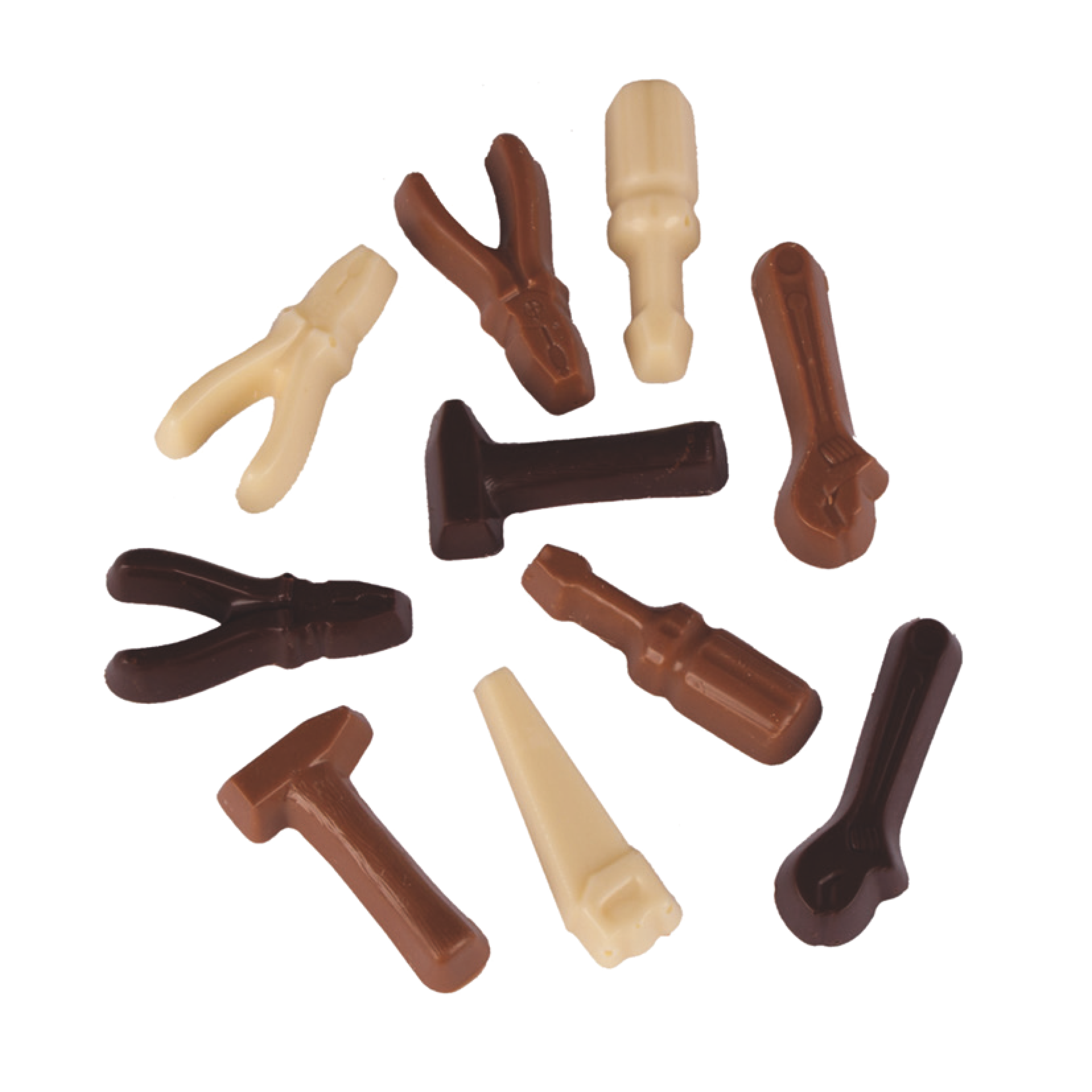 biobeker klus chocolade, chocolade met een logo