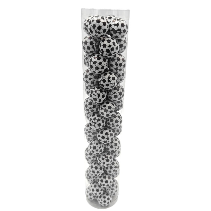 koker chocolade voetballetjes