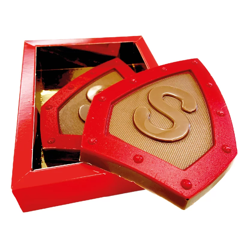 Sint Mijter in geschenkdoos 12 cm - inclusief banderol