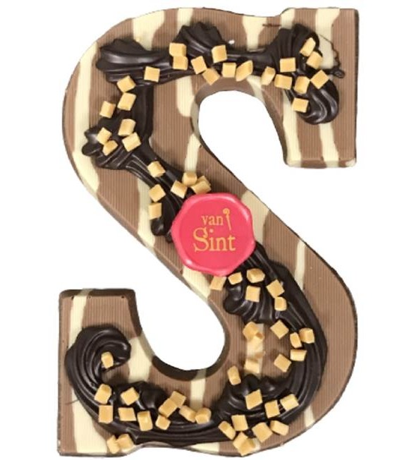 Chocolade letter, Sinterklaas, luxe letter