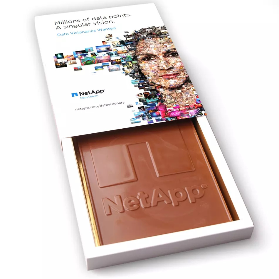 NetApp chocolade logo