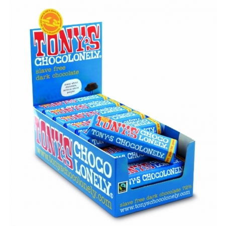 Tony's Chocolonely Puur chocoladereep 70%, 50 gram