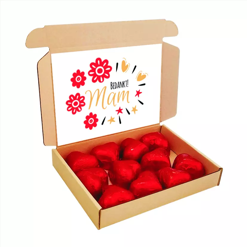 hartjes bonbons, valentijn, moederdag
