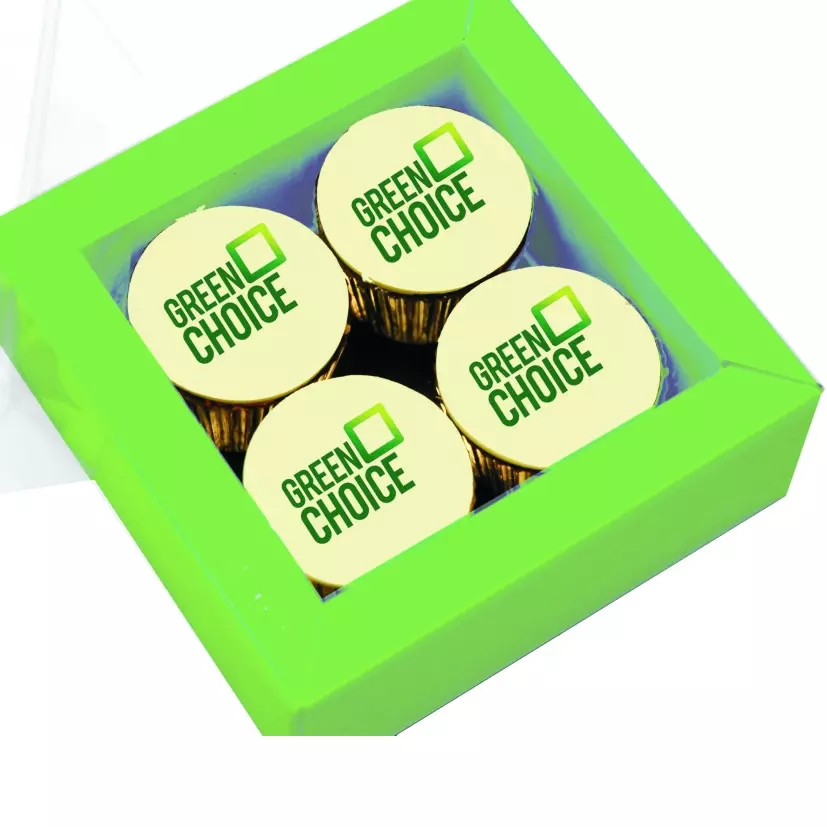 4 pottekes in luxe doosje