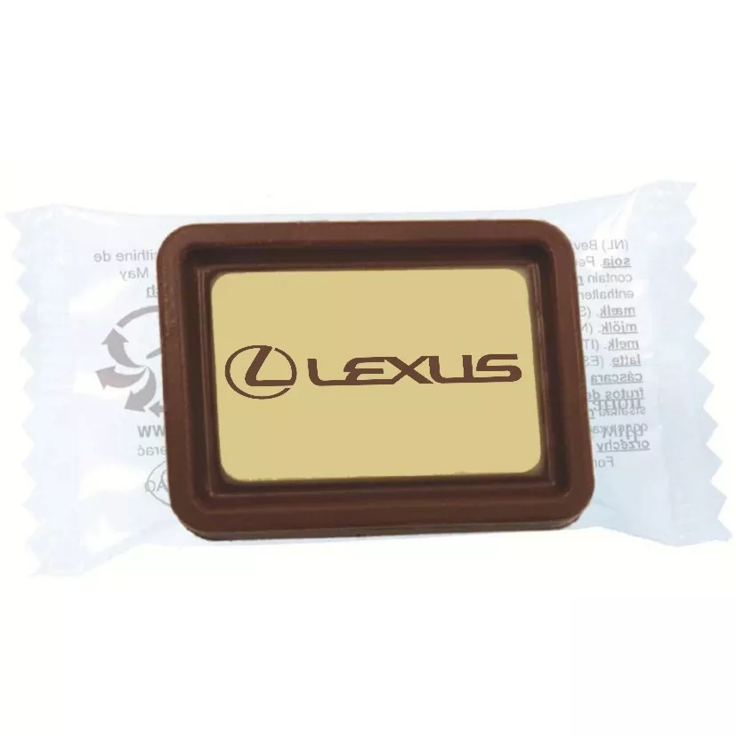 Logochocolaatje, koffiechocolade