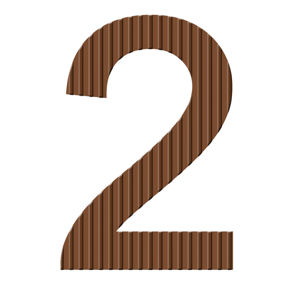 Chocolade cijfer 2
