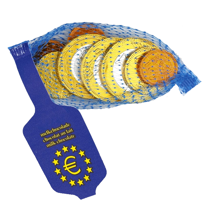 Chocolade munten zakje 30 gram