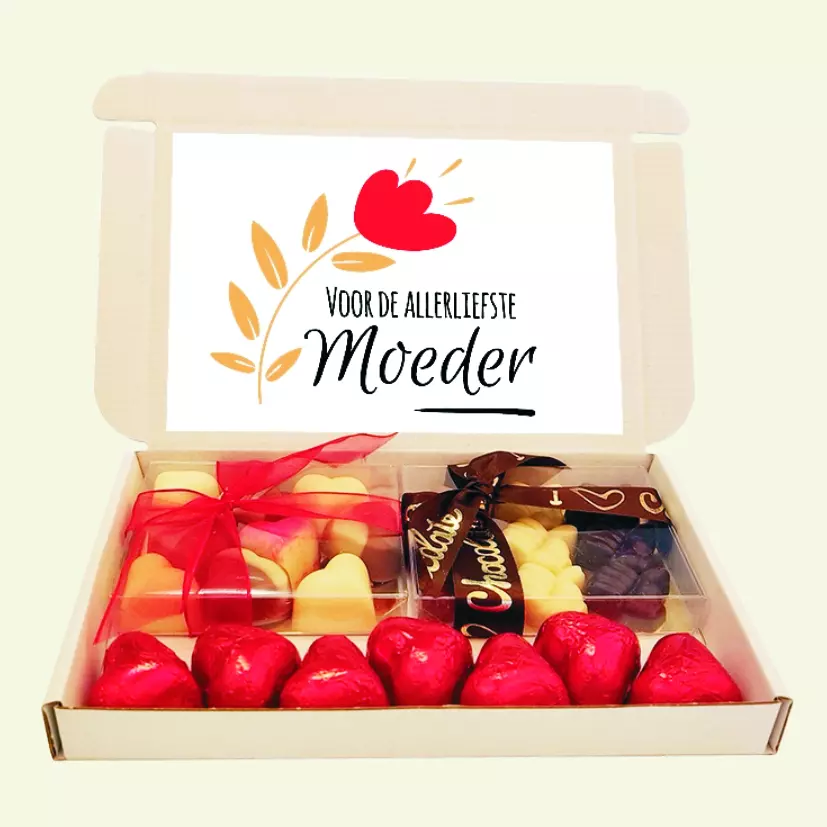 hartjes bonbons, valentijn, moederdag