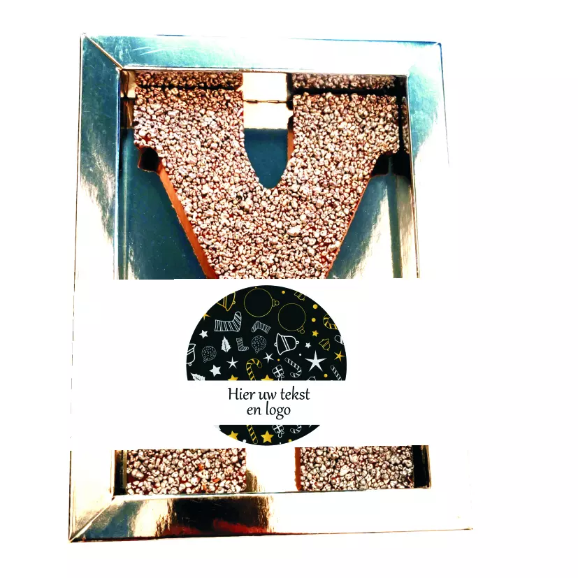 Chocoladeletter X-mas
