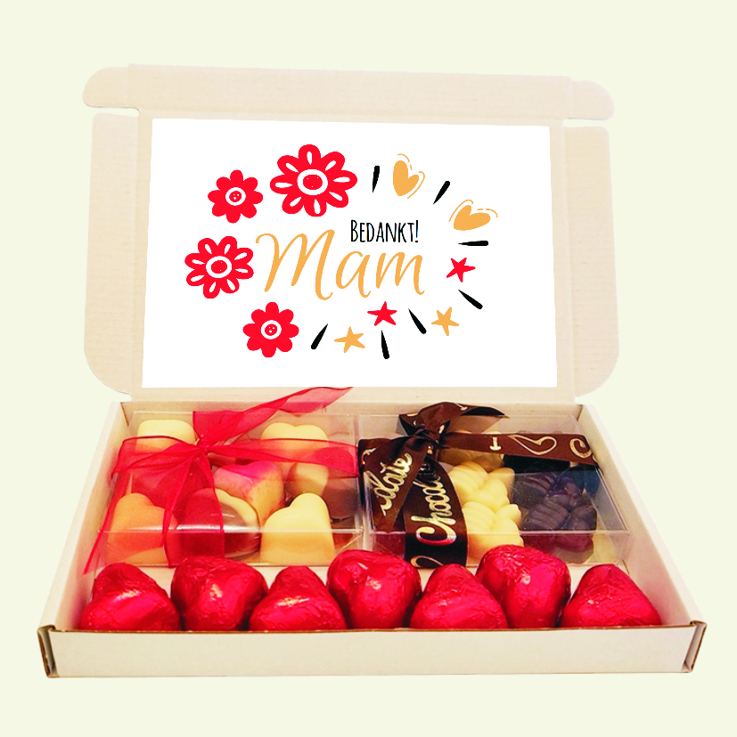 hartjes bonbons, valentijn, moederdag