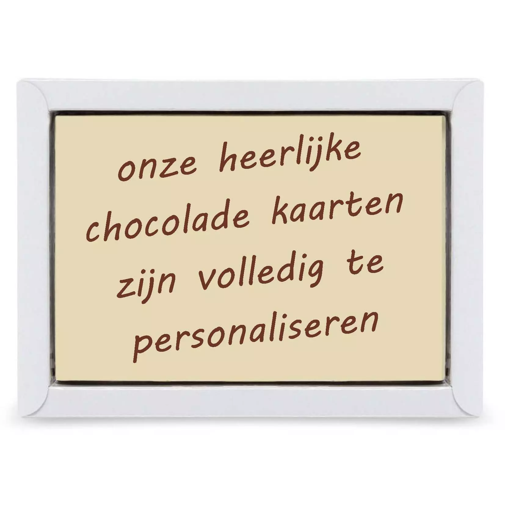 tablet met boodschap