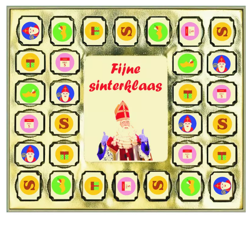 30 sint bonbons en een tablet
