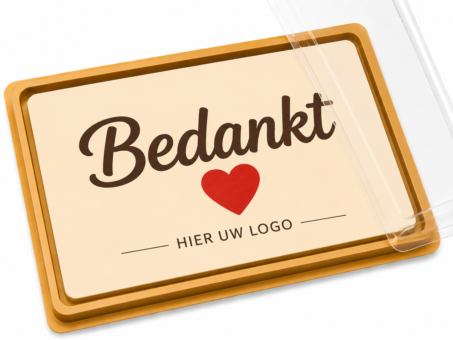 bedankt,chocolade tablet